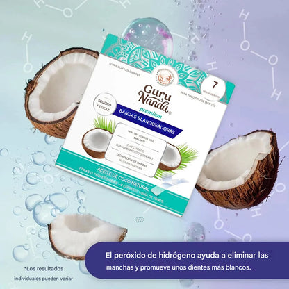 TIRAS BLANQUEADORAS (tratamiento de 7 días) + 🎁E-Book 7 Hábitos Diarios para una Sonrisa Impecable